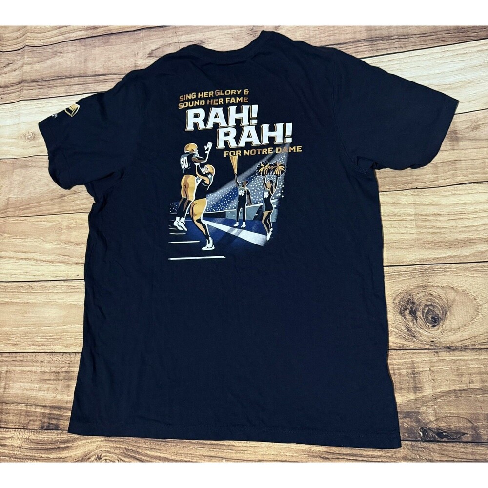 Notre Dame Football 2022 The Shirt Men’s Size XL Sing Her Glory Sound Her Fame